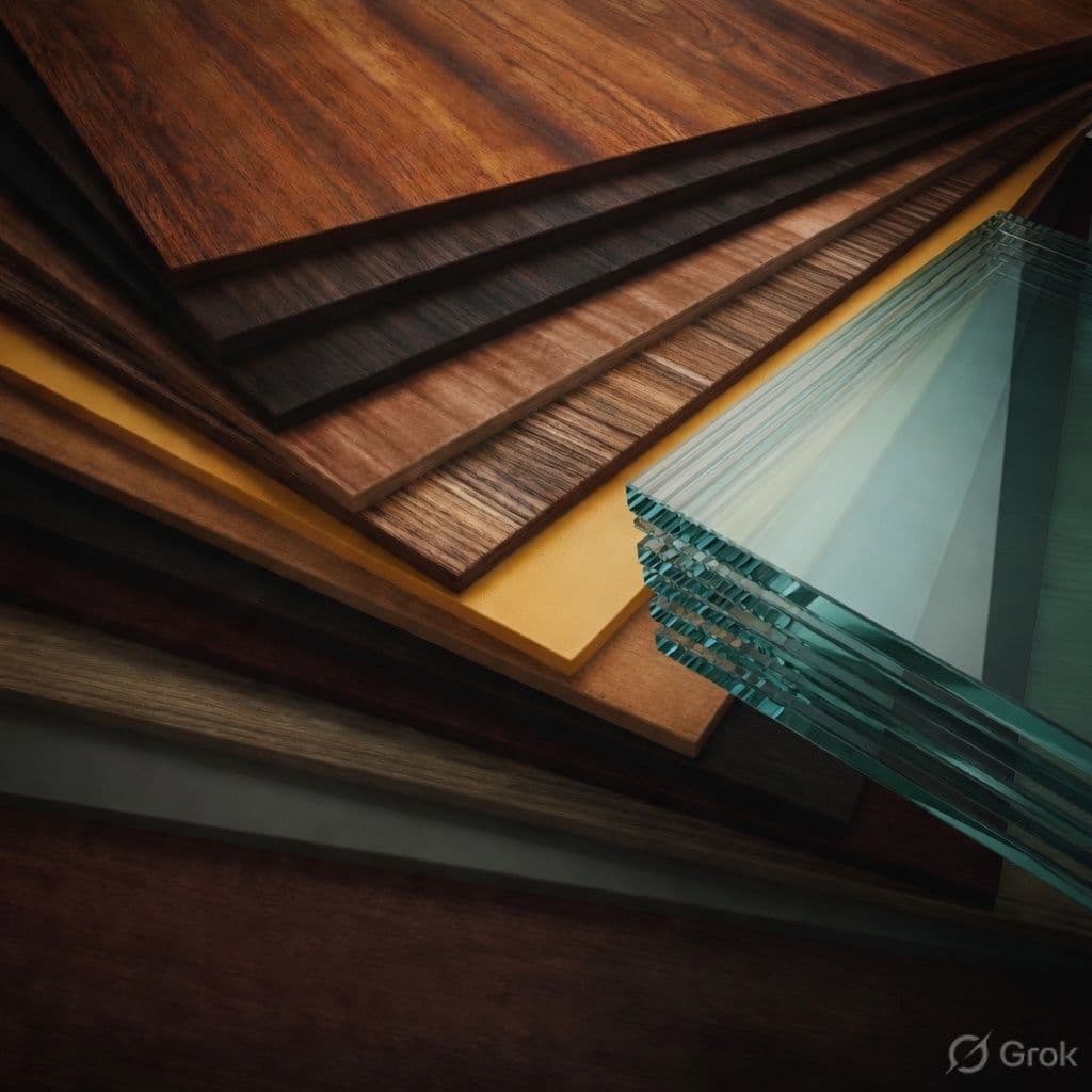 Glass & Plywood